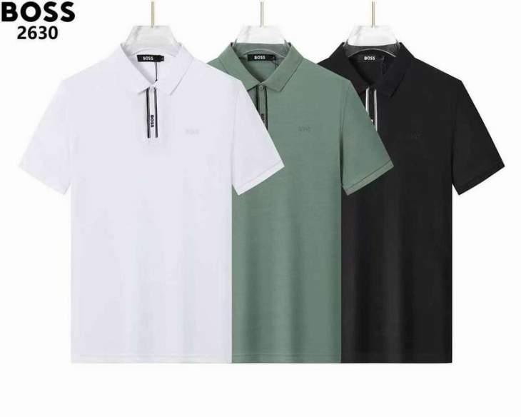 Picture of Hugo Boss Polo Shirts Short _SKUBossL-3XL8qx263027164